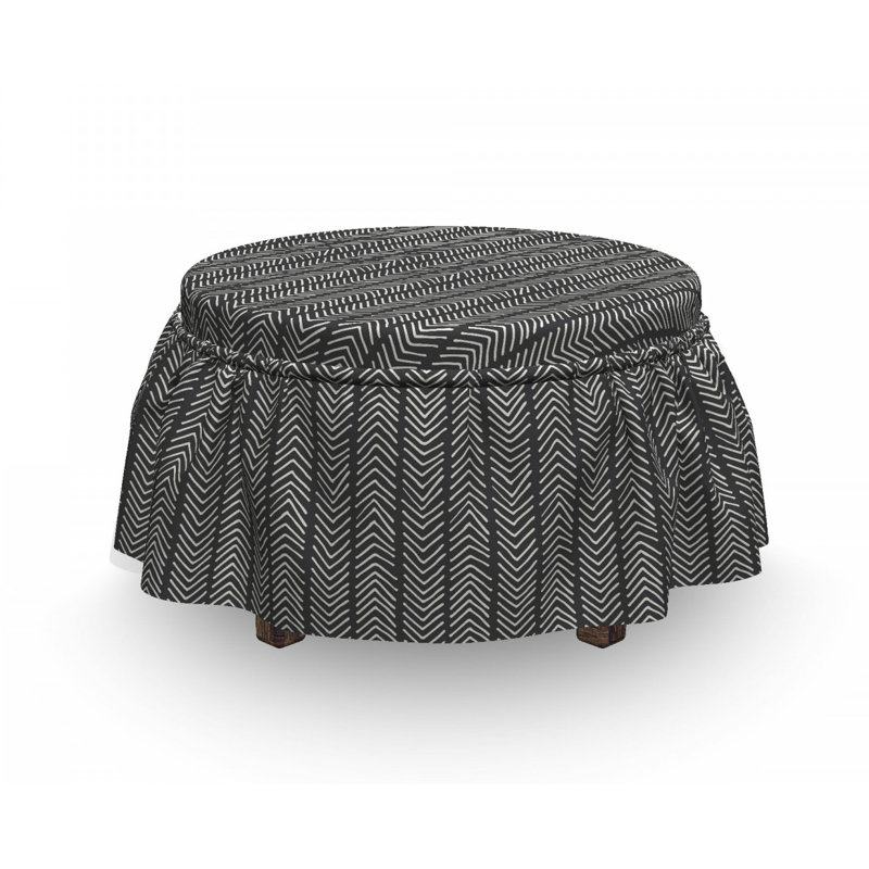 Housse pour repose-pieds simpliste