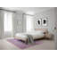 Tapis floral mauve / gris-748785874