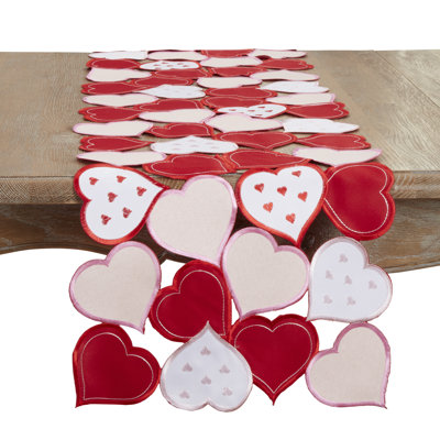 Chemin de table romantique