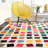 Baynard Kaleidoscope Geometric Multi/Yellow/Blue/Pink Area Rug-1026400110