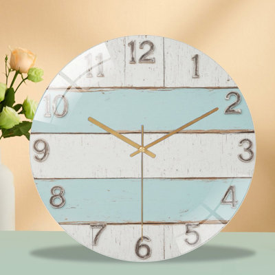 Horloge murale avec horloge murale 12 po