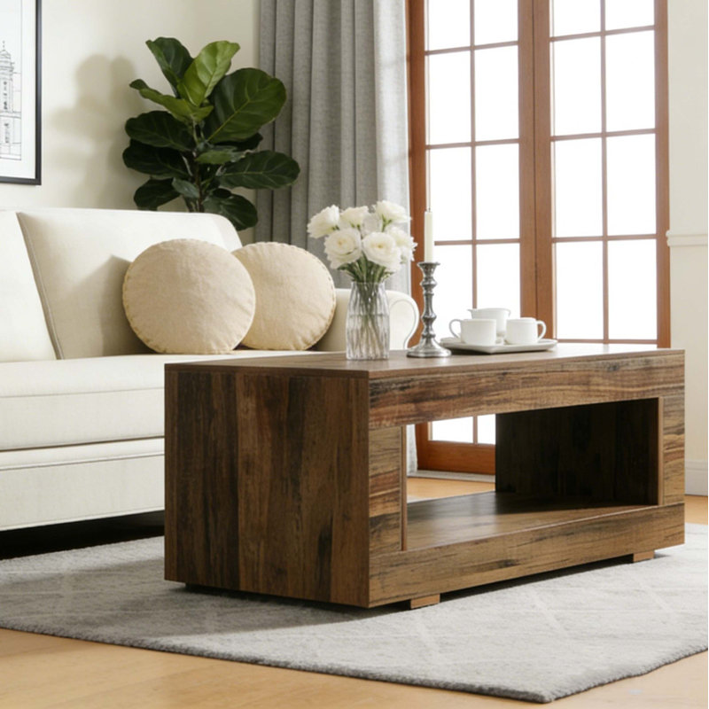 Farmhouse Coffee Table With Storage