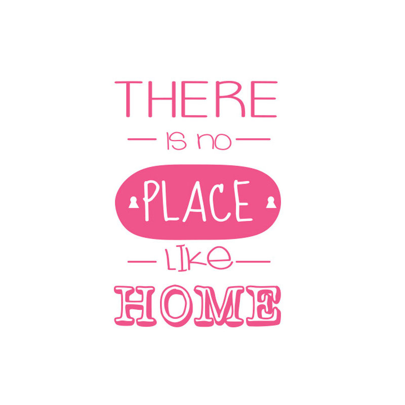 Non-Wall Damaging Wall Decal, Pink, Large