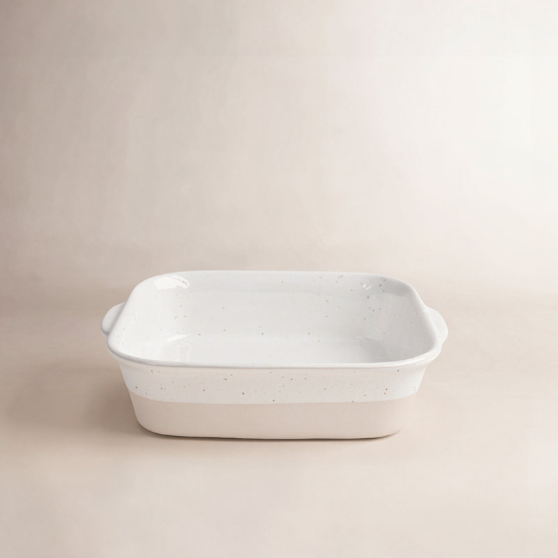 Fattoria Rectangle Stoneware Baker, 10.5" x 9.5"