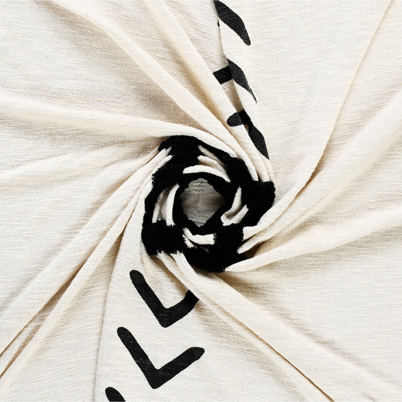 Jeté en coton Diamond