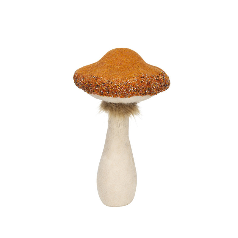 Ornement champignon des Fêtes - Décorations d'automne et de l'Action de grâce