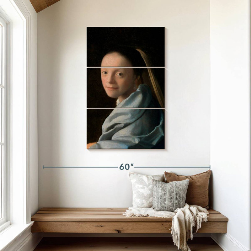 Étude Leisha d'une jeune femme 1665-1667, H 45 po x l 28 po