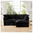 Australis Slipcovered Sectional 2 - Seater Sofa Couch-284775106-284237017