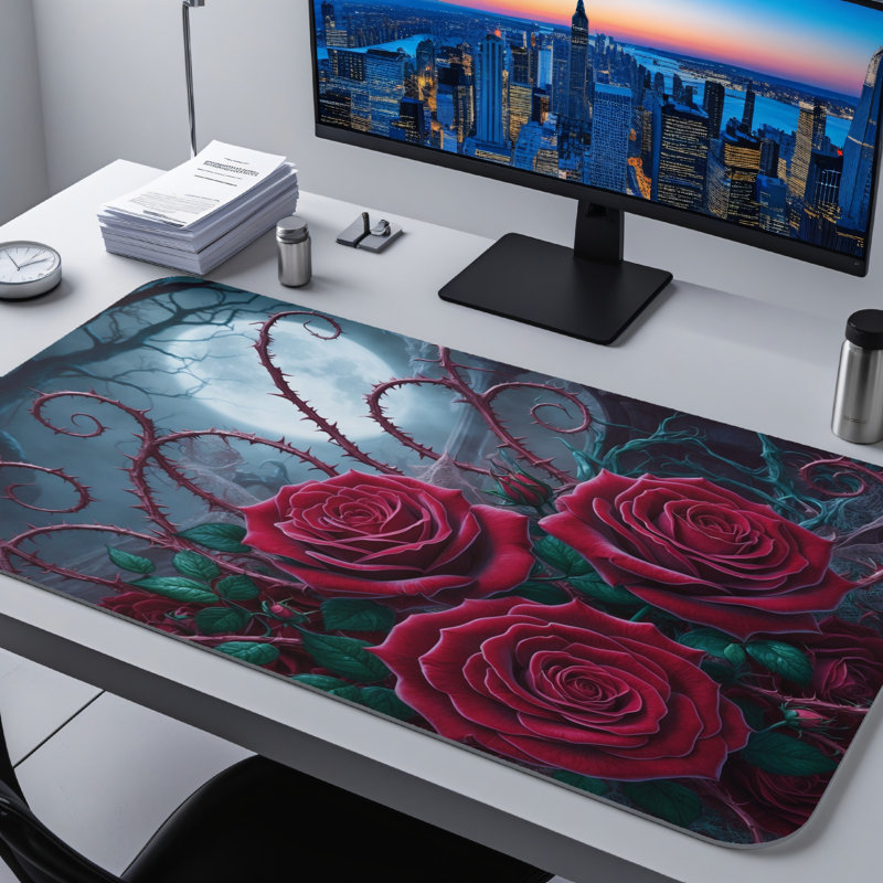 Polyester Desk Pad, 23.6x13.8