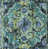 Gitan bleu sarcelle et mauve 0725-66 sélectionné