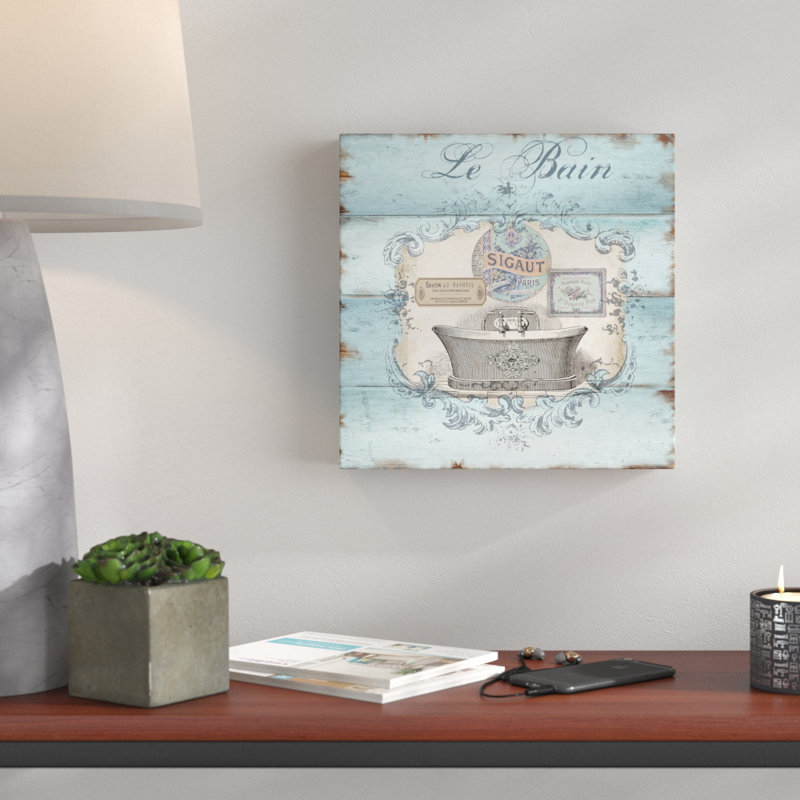 French Bath by Tre Sorelle Studios - Wrapped Canvas Print, 60.96cm H x 60.96cm W
