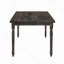 Weathered Grey Dining Table With Rectangular Top