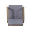 Fauteuil d'appoint moderne et confortable