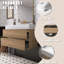 Meuble-lavabo avec lavabo en quartz blanc et tiroirs souples-1548416205