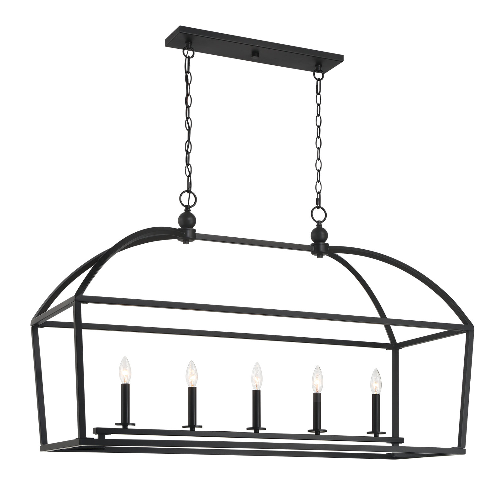 Alfreda 5 - Light Dimmable Chandelier