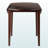 Rufus Walnut Round Drop Leaf Dining Table