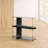 Chewning Bar Table with Two Tempered Glass Shelves-1083272334