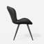 Chaise rembourrée avec pieds en métal-1770611753
