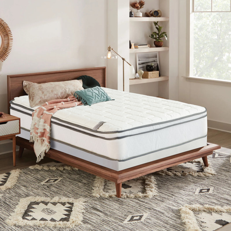 Matelas hybride à ressorts 9 po, Lit simple, Profil bas