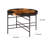 Solid Wood Top End Table