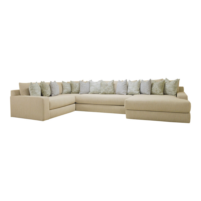 Heavner Oversized Deep-Seated Upholstered Sectional