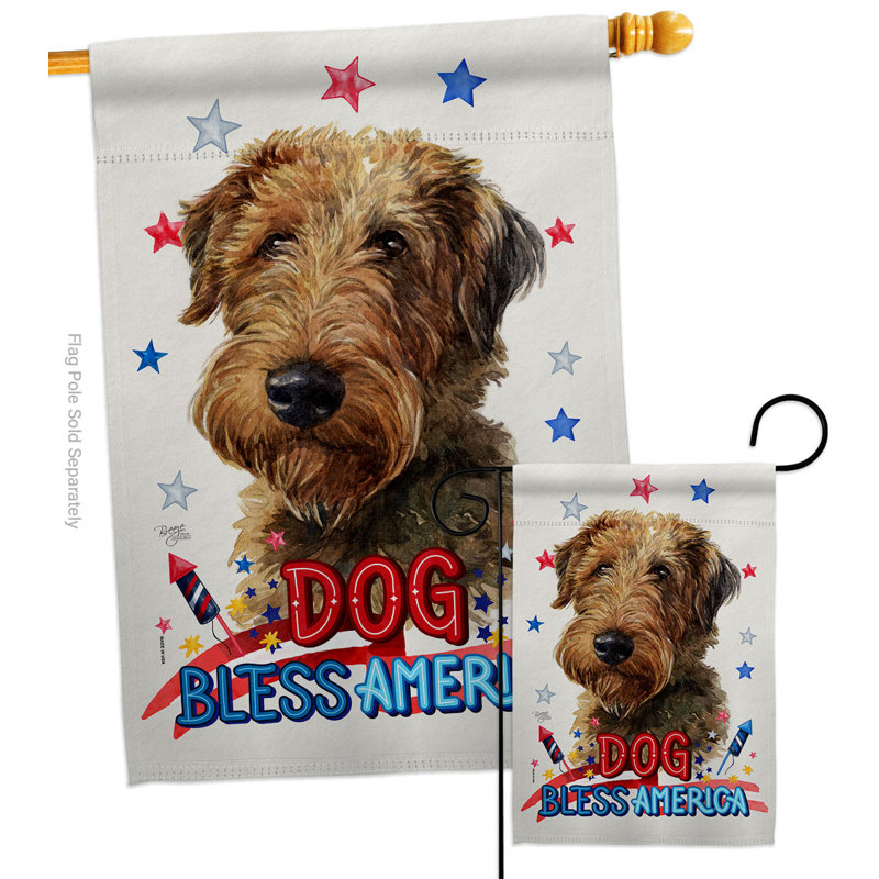 Double Sided Polyester Animal, 40" H x 28" W