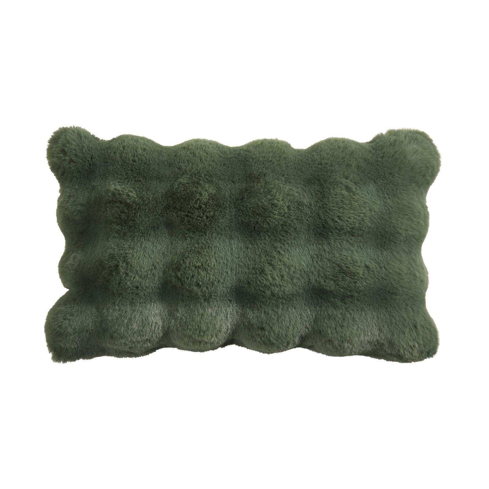 Pillow Cover, Polyester, Rectangle 12" H x 20" W, Jasper Green
