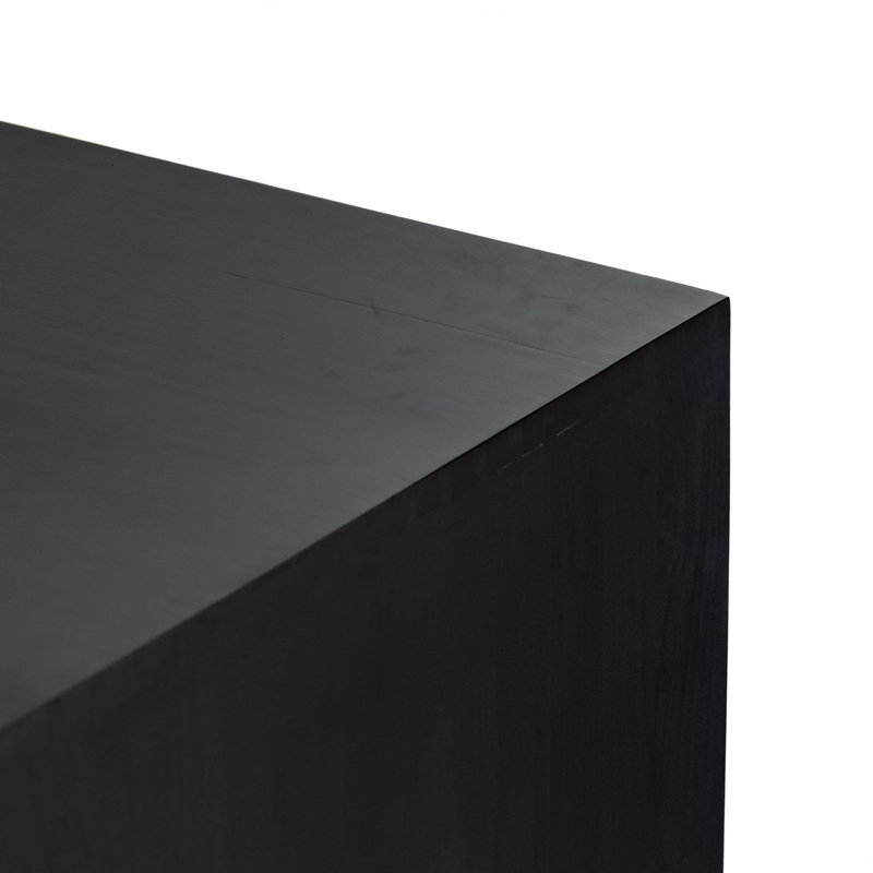 Isador Executive Desk, Black Wash Poplar