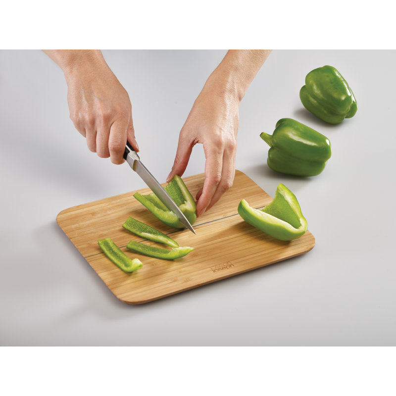 Chop2Pot Large Foldable Bamboo Cutting Board