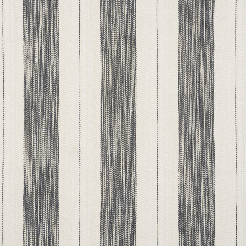 Arroyo Stripe Fabric, Charcoal