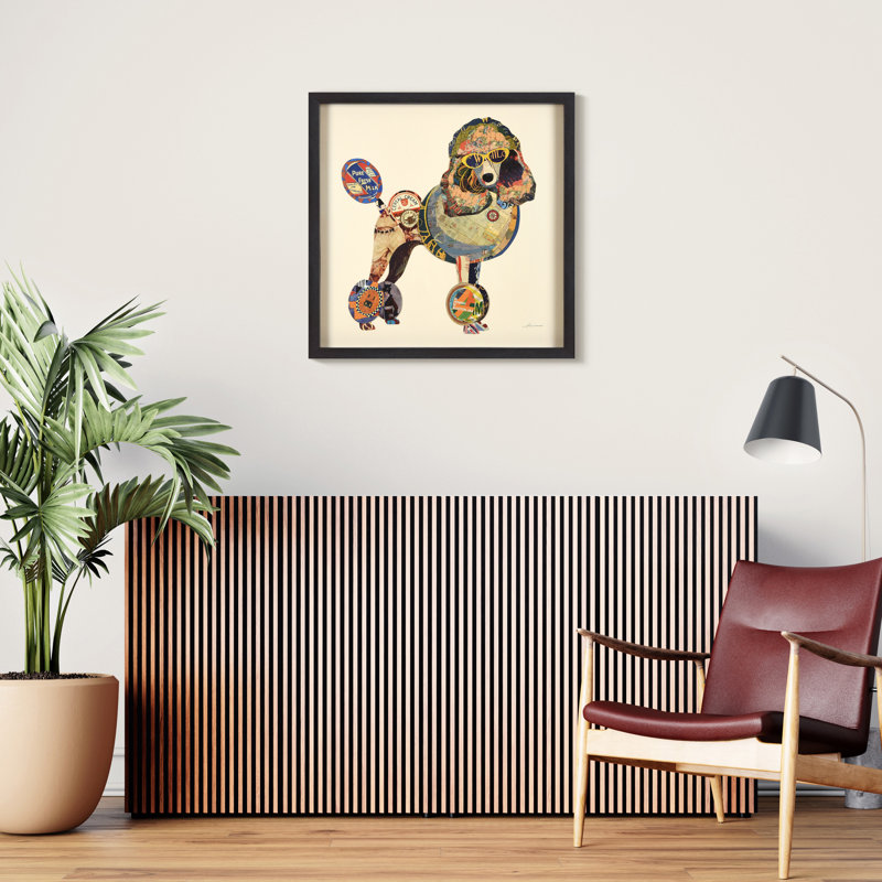 «Poodle» par Alex Zeng - impression encadrée