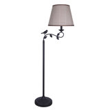 Tiniya 1 Light Floor Lamp With Oil Rubbed Bronze Finish And Cream Shade