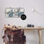 «Abstract Collage Chaotic Brush Strokes», ensemble de 2 impressions encadrées par Susan Jill-445444952-445444957