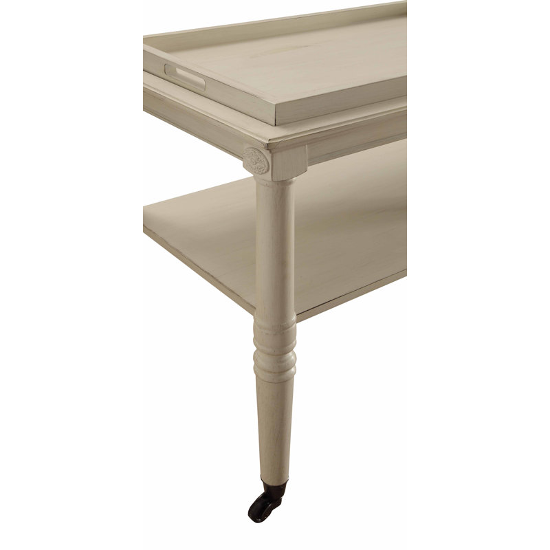 Deshazo Butler Table, White