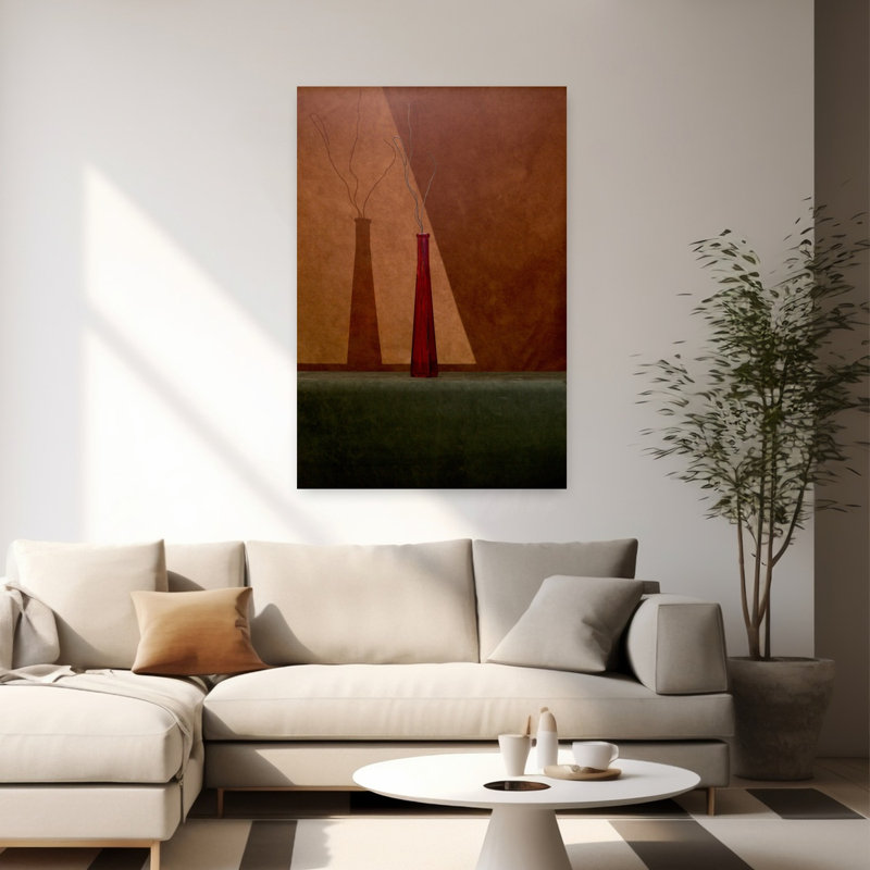 Art contemporain, art contemporain abstrait, H 60 po x l 40 po