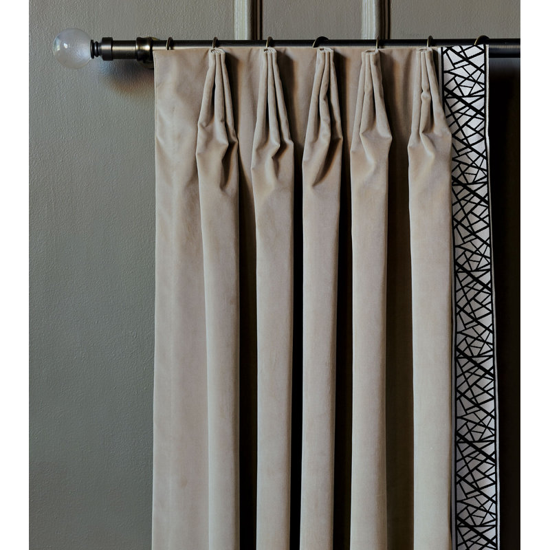 Maddox Room Darkening Curtain, Left, 96" x 120"