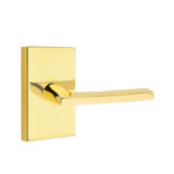 Helios Flat Passage (Hall & Closet) Door Lever with Rectangle Rosette