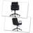 Modern and comfortable removable office chair with wheels and upholstered backrest armrests for bedroom, study, computer room, office-1412254221