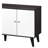 Dark Gray + White Tv Stand, Fits 50-59" Tvs, With Versatile Storage Options Budget- Stand Storage, White, For Simple Solution