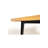 Harvest Oak Metal Base Dining Table-87107426