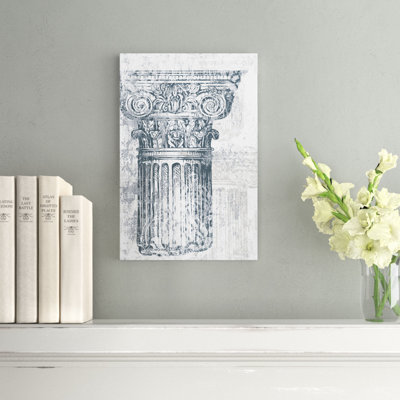 Toile sur fond bleu marine - peinture sur toile tendue