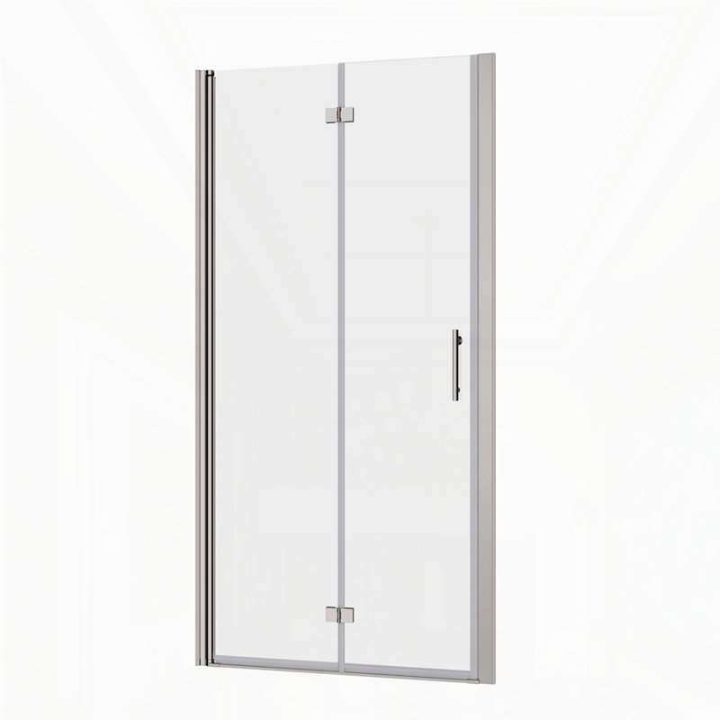1 3/8" adjustment,universal pivot shower door, Chrome