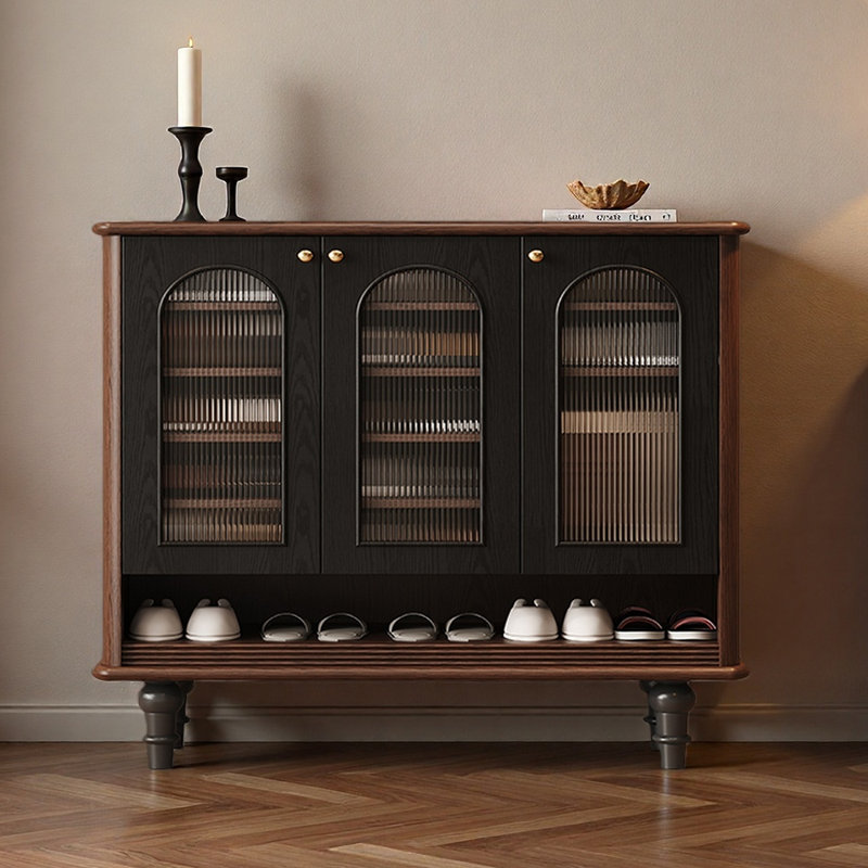 French style vintage storage shoe cabinet