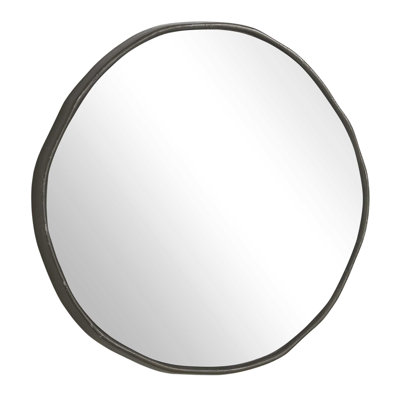  Lowen Round Bronze Mirror