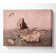 Hokusai A Philosopher Looking At Two Butterflies - Wrapped Canvas Print