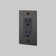 1G Duplex Outlet / Without Logo 