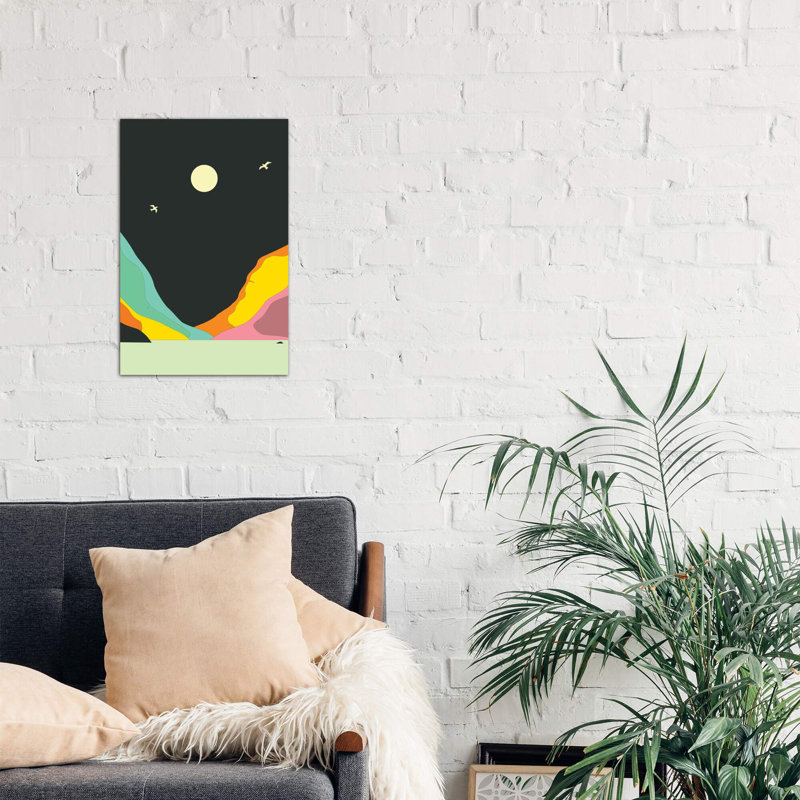 Minimal Landscape XXVIII - Wrapped Canvas Print, 101.6 cm H x 66.04 cm W x 1.91 cm D