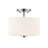 Alfred 22" 2-Light Semi-Flush Mount - Chrome-513783118