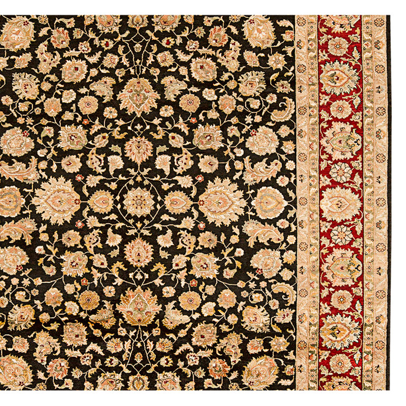 One-of-a-Kind 7'10" X 9'10" Hand Knotted Area Rug