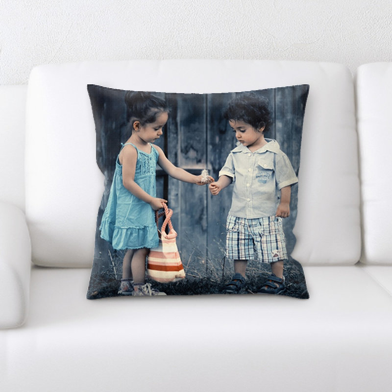 Coussin décoratif frères